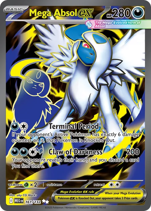 Mega Absol ex, Mega Evolution #161