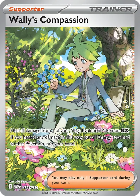Wally's Compassion, Mega Evolution #186