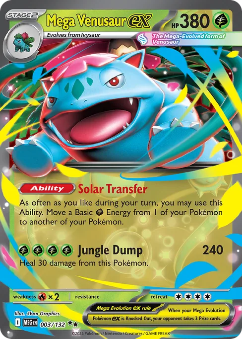 Mega Venusaur ex, Mega Evolution #3