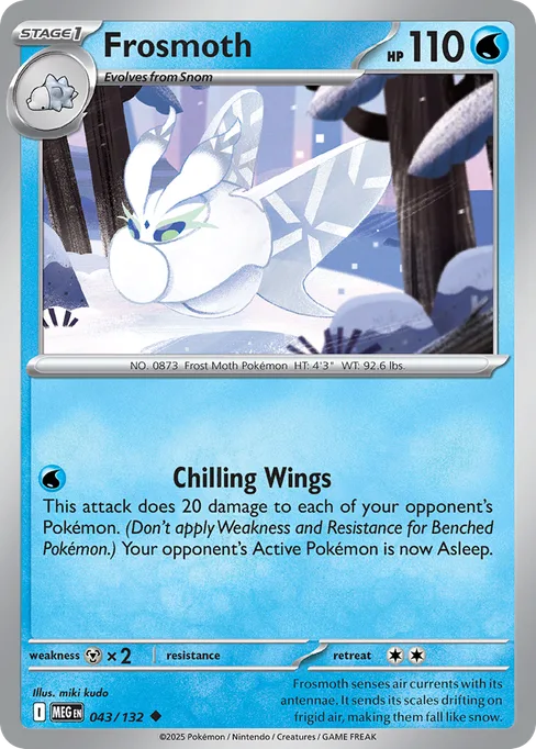 Frosmoth, Mega Evolution #43