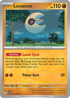 Lunatone, Holofoil
