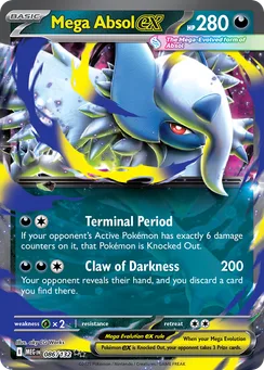 Mega Absol ex, Holofoil