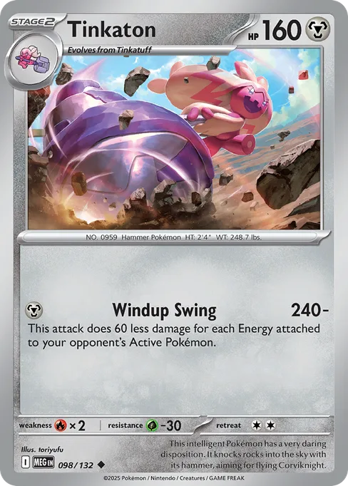 Tinkaton, Mega Evolution #98