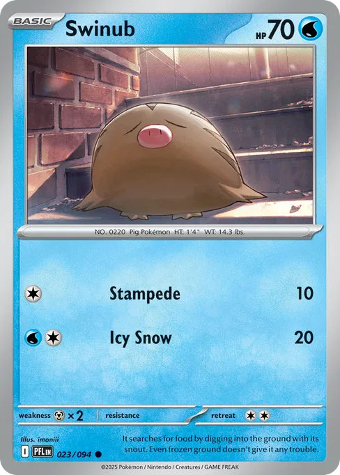 Swinub, Phantasmal Flames #23