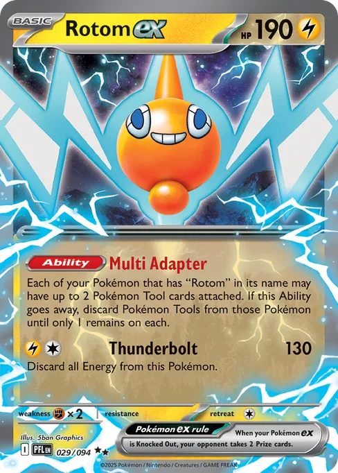 Rotom ex, Phantasmal Flames #29