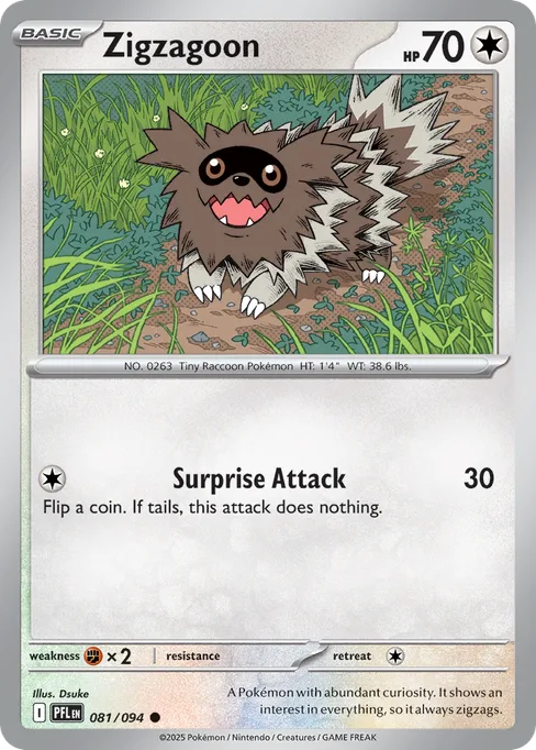 Zigzagoon, Phantasmal Flames #81