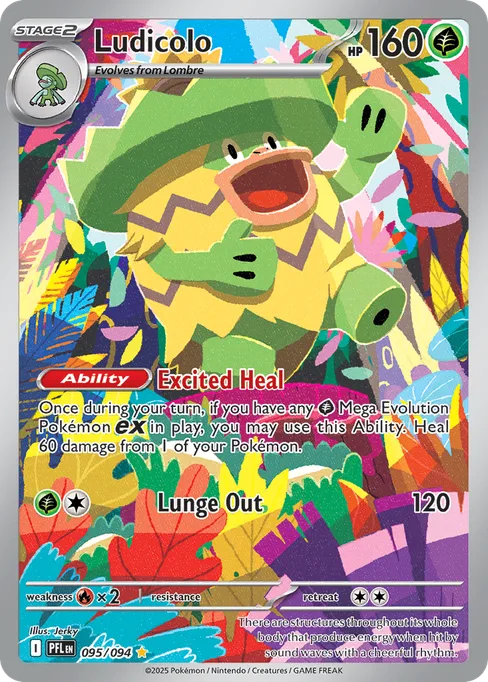 Ludicolo, Phantasmal Flames #95