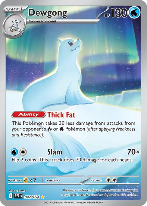 Dewgong, Phantasmal Flames #97