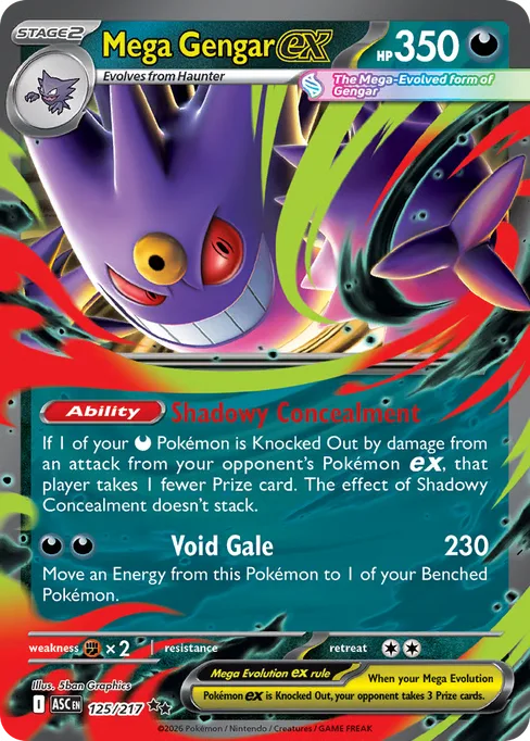 Mega Gengar ex, Ascended Heroes #125