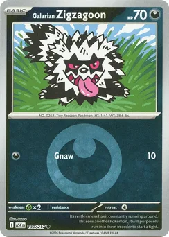 Galarian Zigzagoon, Energy symbol pattern