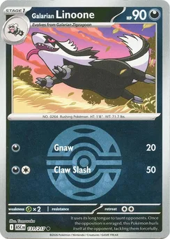Galarian Linoone, Dusk Ball pattern