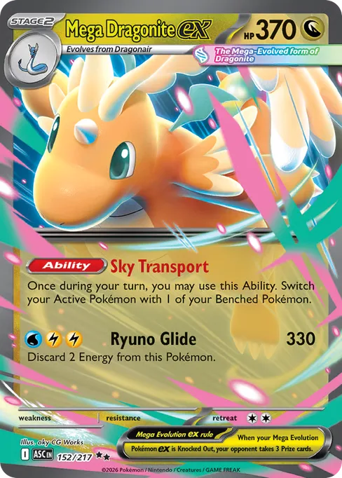 Mega Dragonite ex, Ascended Heroes #152