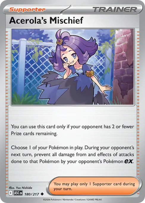 Acerola's Mischief, Ascended Heroes #180