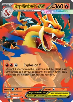 Mega Charizard Y ex, Holofoil