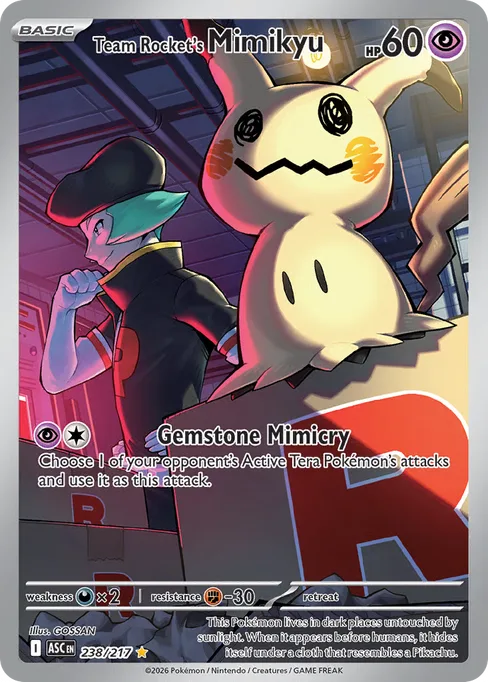 Team Rocket's Mimikyu, Ascended Heroes #238