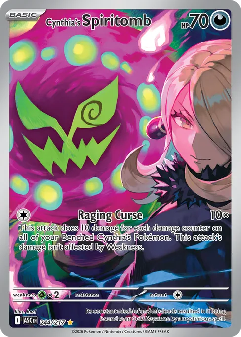 Cynthia's Spiritomb, Ascended Heroes #244