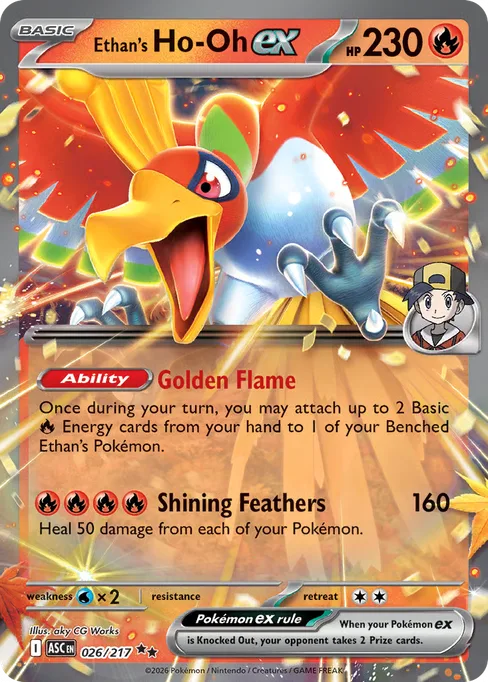 Ethan's Ho-Oh ex, Ascended Heroes #26