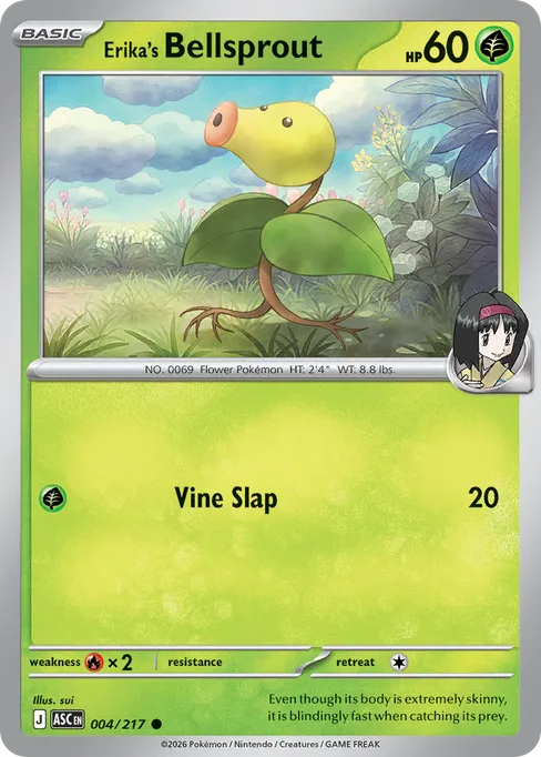 Erika's Bellsprout, Ascended Heroes #4