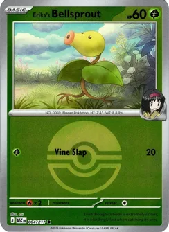 Erika's Bellsprout, Poké Ball pattern