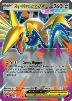 Mega Skarmory ex, Holofoil