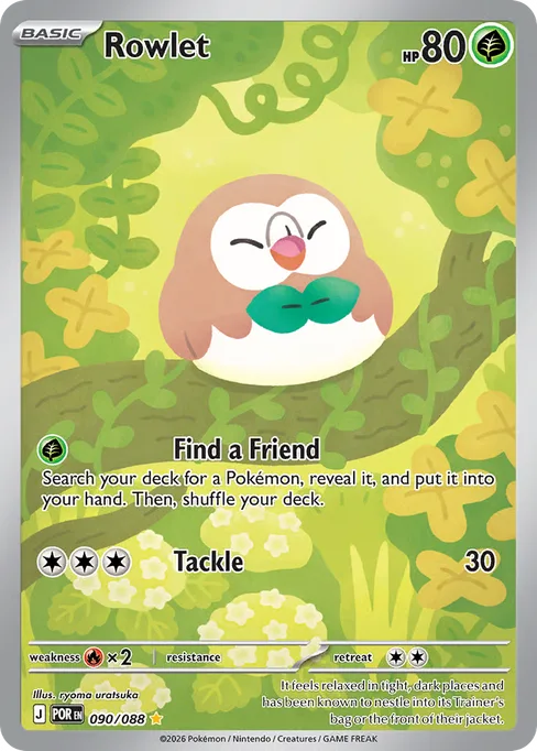 Rowlet, Perfect Order #90