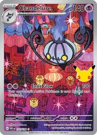 Chandelure, 30th Celebration #137