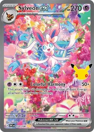 Sylveon ex, 30th Celebration #153