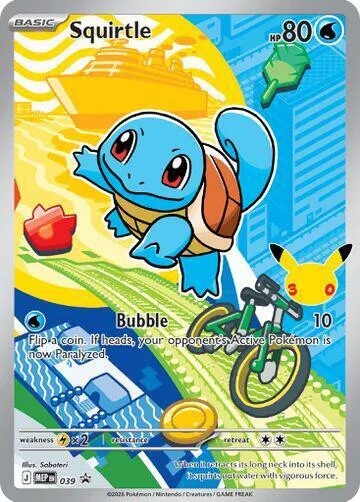 Squirtle, Mega Evolution Black Star Promos #39