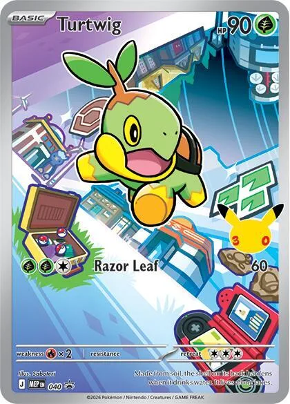 Turtwig, Mega Evolution Black Star Promos #40