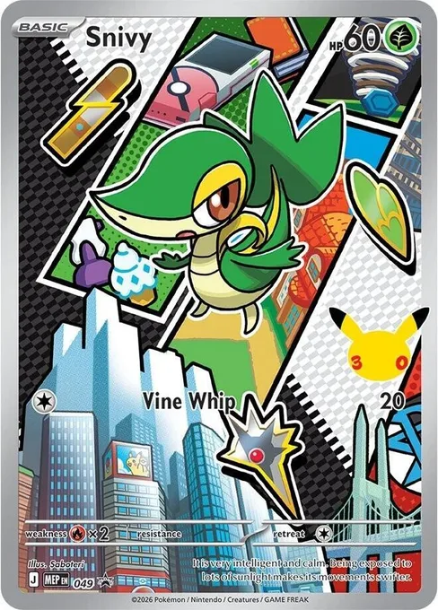 Snivy, Mega Evolution Black Star Promos #49