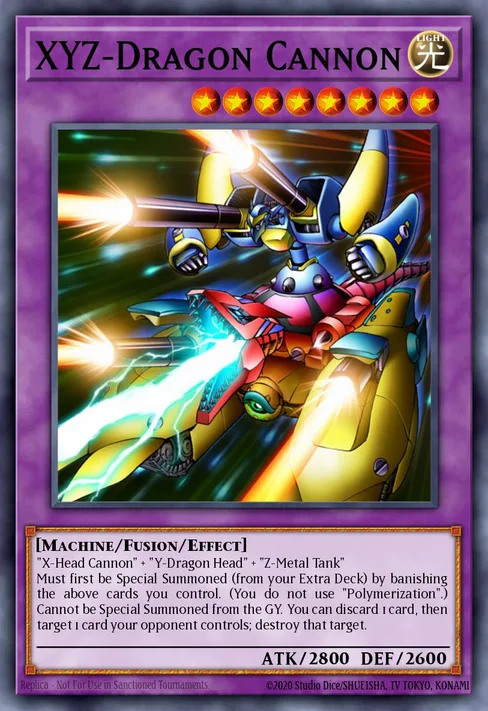 XYZ-Dragon Cannon, Magician's Force #MFC-052