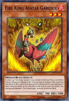 Fire King Avatar Garunix