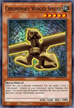 Chronomaly Winged Sphinx