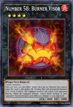 Number 58: Burner Visor