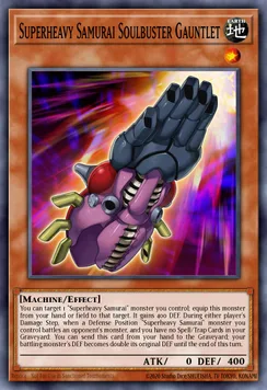 Superheavy Samurai Soulbuster Gauntlet
