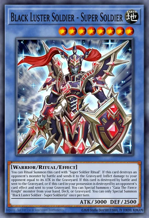 Black Luster Soldier - Super Soldier, 2016 Mega-Tin Mega Pack #MP16-EN136