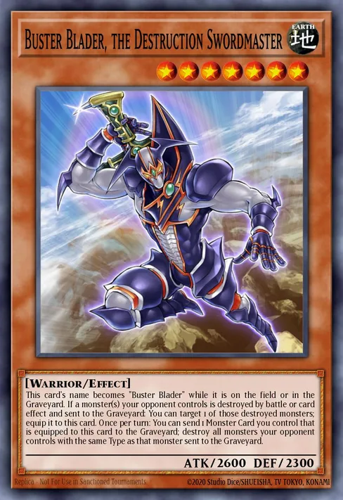 Buster Blader, the Destruction Swordmaster, 2016 Mega-Tin Mega Pack #MP16-EN189