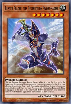 Buster Blader, the Destruction Swordmaster