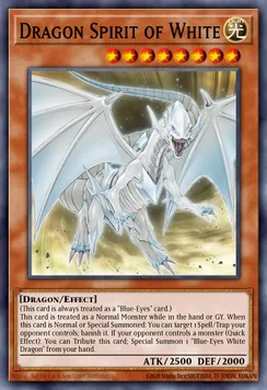 Dragon Spirit of White