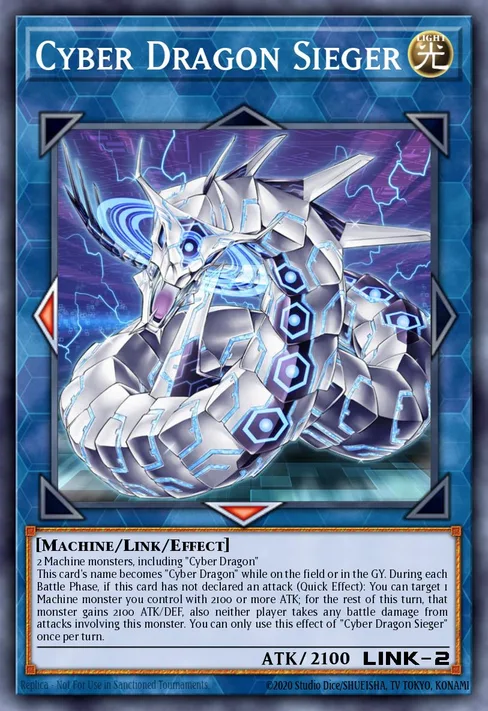 Cyber Dragon Sieger, 2019 Gold Sarcophagus Tin Mega Pack #MP19-EN108