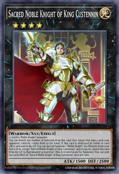 Sacred Noble Knight of King Custennin