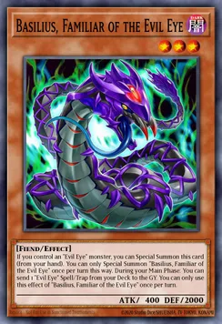 Basilius, Familiar of the Evil Eye