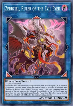 Zerrziel, Ruler of the Evil Eyed