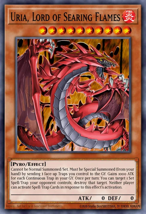 Uria, Lord of Searing Flames, 2021 Tin of Ancient Battles #MP21-EN252