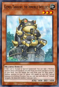Gizmek Taniguku, the Immobile Intellect