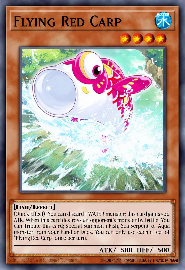 Flying Red Carp