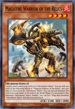 Magicore Warrior of the Relics