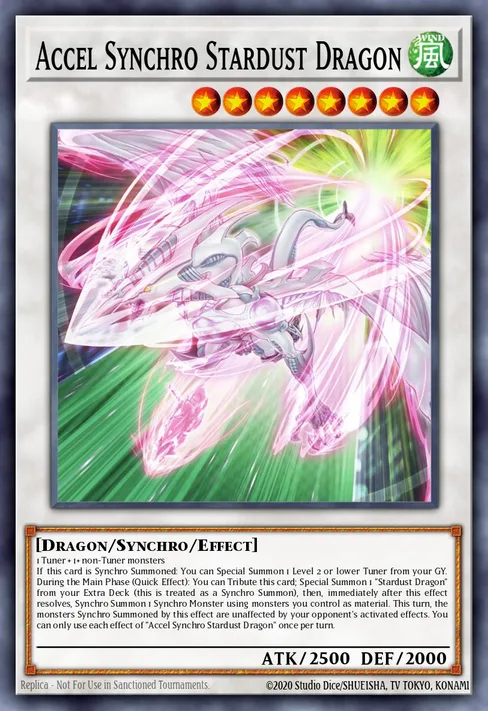 Accel Synchro Stardust Dragon, 25th Anniversary Tin: Dueling Mirrors #MP24-EN030