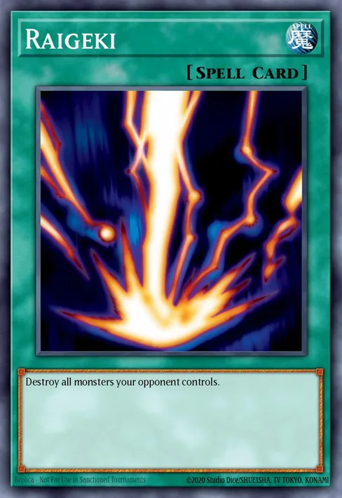 Raigeki, 25th Anniversary Tin: Dueling Mirrors #MP24-EN056