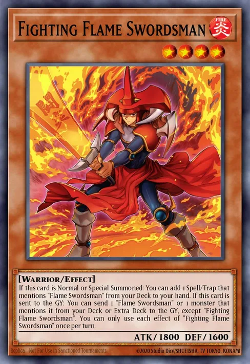 Fighting Flame Swordsman, 25th Anniversary Tin: Dueling Mirrors #MP24-EN132